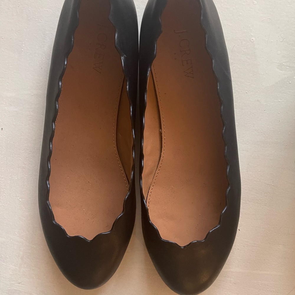 Jcrew Scalloped Ballet flats
